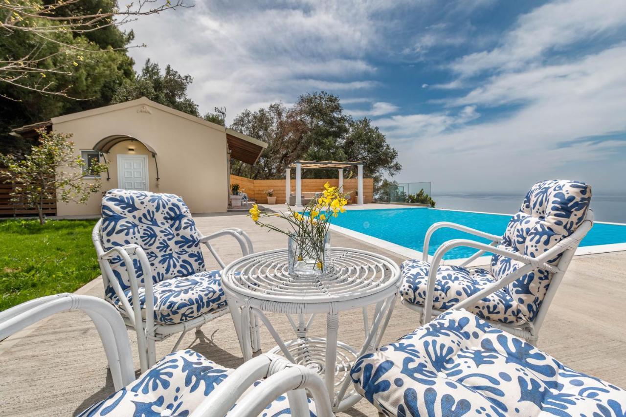 Ocean View - Luxury Villa Nefeli Kontogialos Zewnętrze zdjęcie